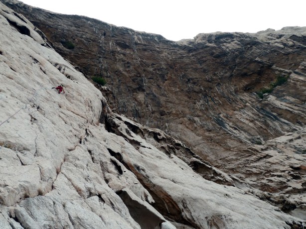 Au delà de la verticale à la Concave, Gérald dans L1 : 6c