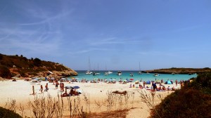 La plage de Cala Barques