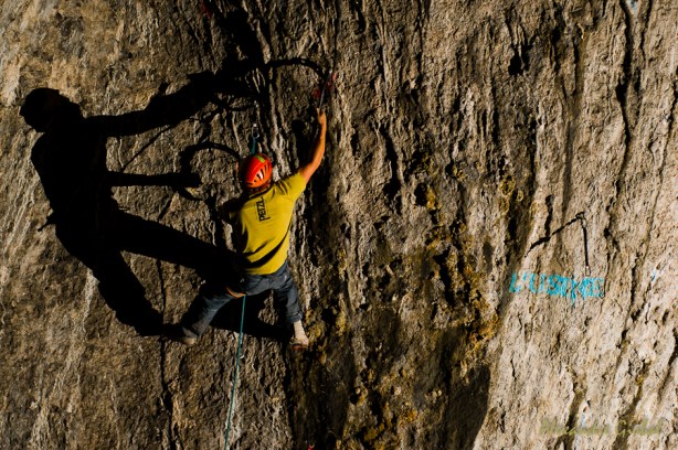 Jehan-Rolland Guillot dans la voie de finale Jehan-Rolland Guillot dans la voie de finale
