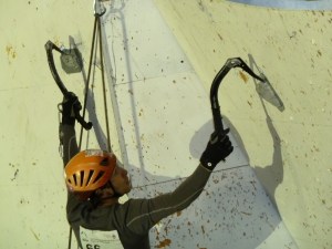 Benjamin Guigonnet dans sa voie de qualification