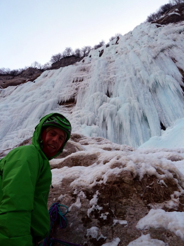 Ben G à R2 avec un beau mur bien haut et bien large !!