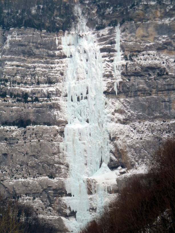 Cascade des moulins marquis, Vercors le 13 février 2012