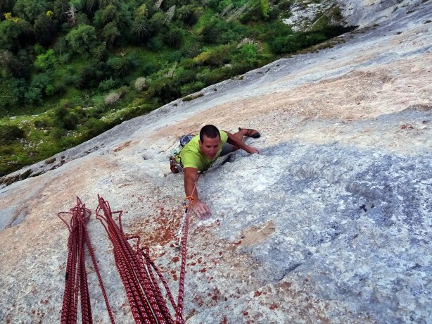 L4, 7a. Magnifique mur de réglettes !