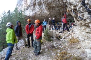 Il y a quand même du monde malgré la pluie !
