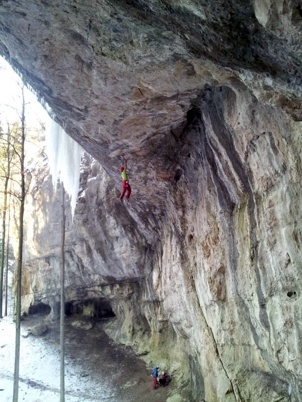 Le toit en deuxième partie d'Ironman, pas évident pour moi sans Yaniros