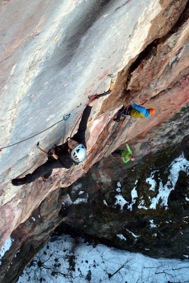 Octave dans le beau mur de L4, D8