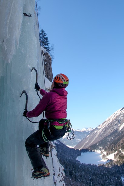 Un beau mur de glace pour L4
