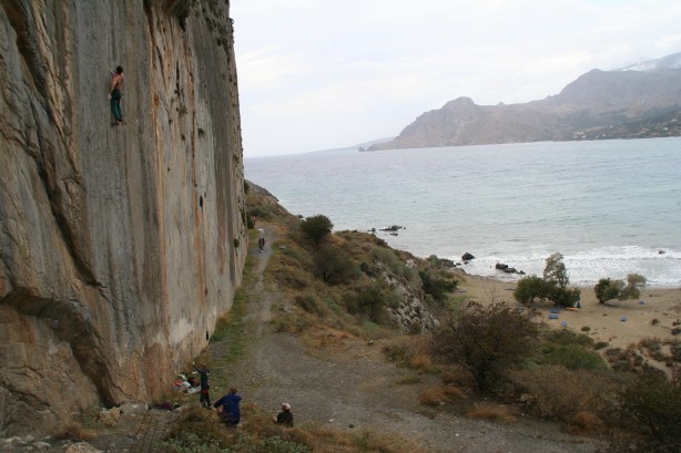 Plakias climbing