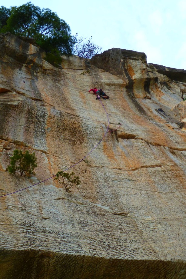 Spilia Daveli, Argyro in Au revoir, 8b+