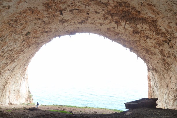 Tersanas cave (view from inside...)