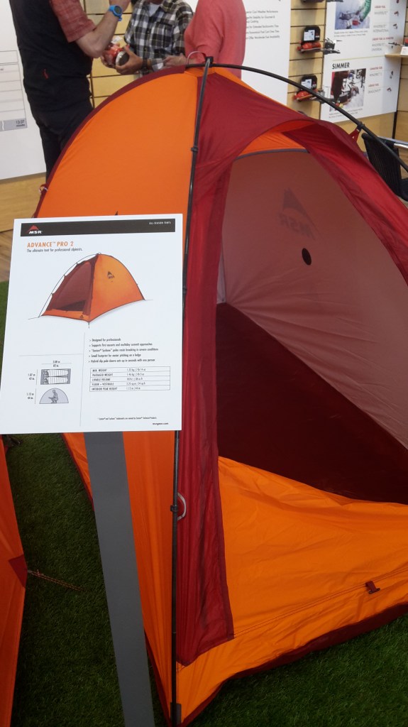 advance pro 2 alpine tent msr